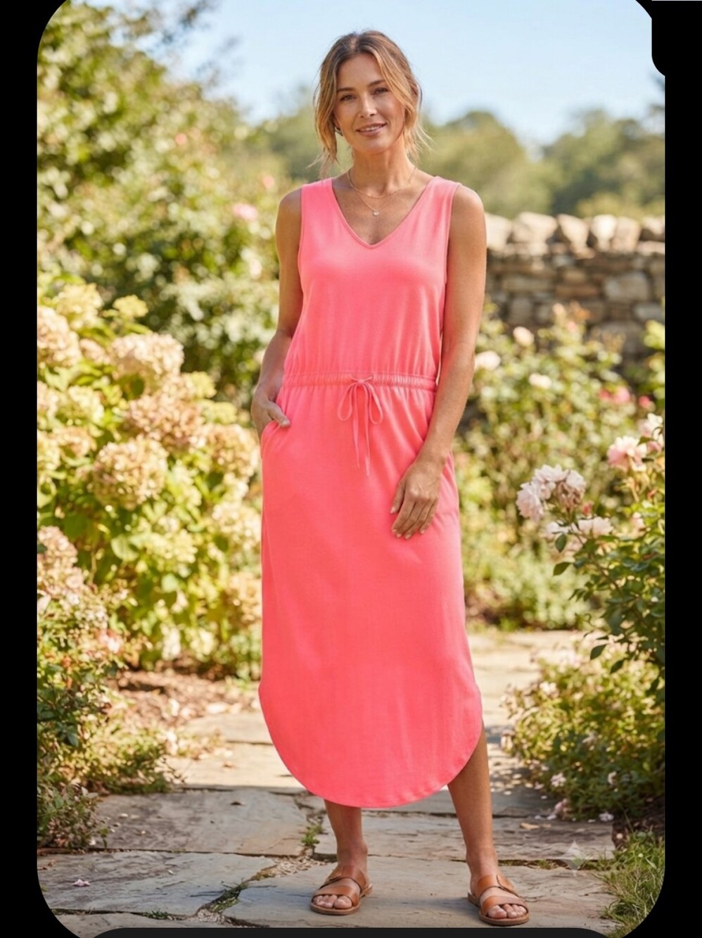 Zenana Coral Dress